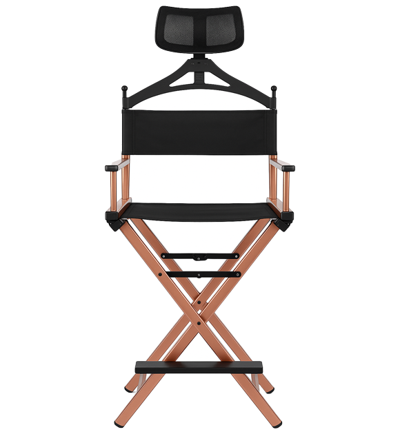 Professional  Makeup Artist Wooden Chair by BridalDreams®