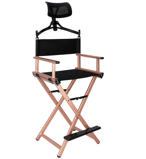 Professional  Makeup Artist Wooden Chair by BridalDreams®