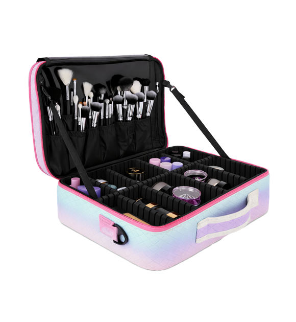 Rainbow Large Makeup Vanity Organizer Bag (5 Styles) by BridalDreams®