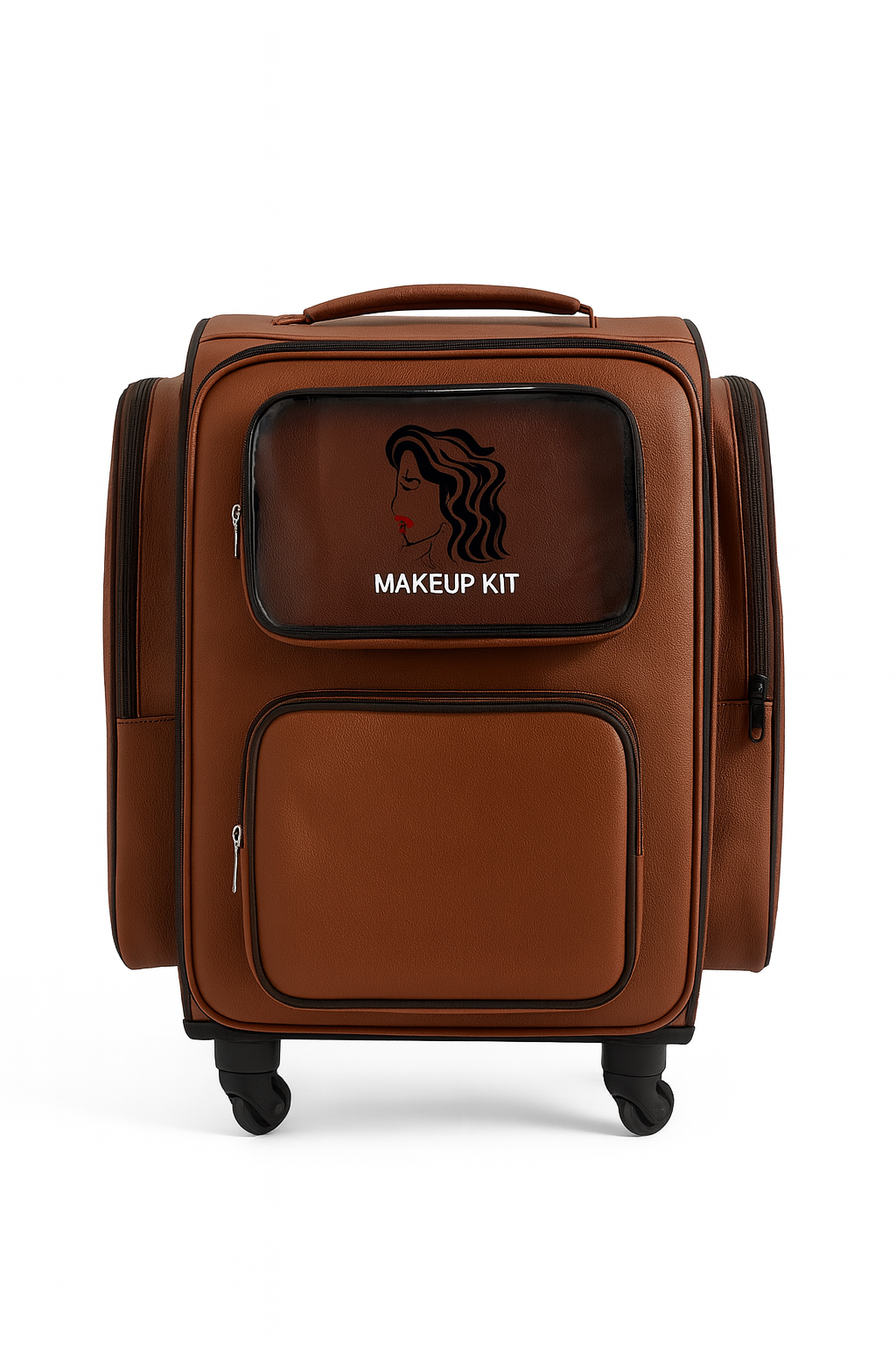 Classic Rolling Makeup Trolley Bag by BridalDreams®