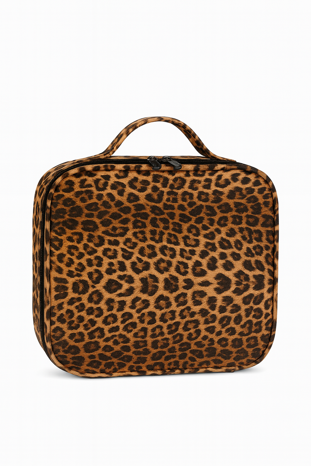 Cheetah Printed Makeup Vanity Organizer Bag by BridalDreams®