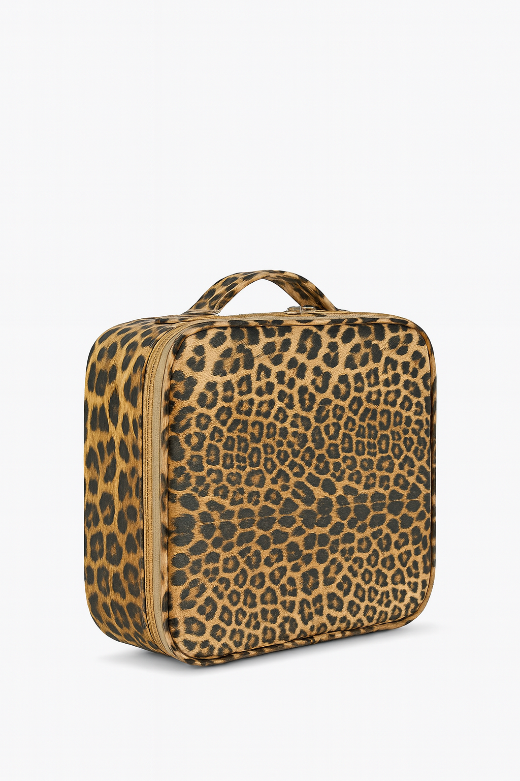 Cheetah Printed Makeup Vanity Organizer Bag by BridalDreams®