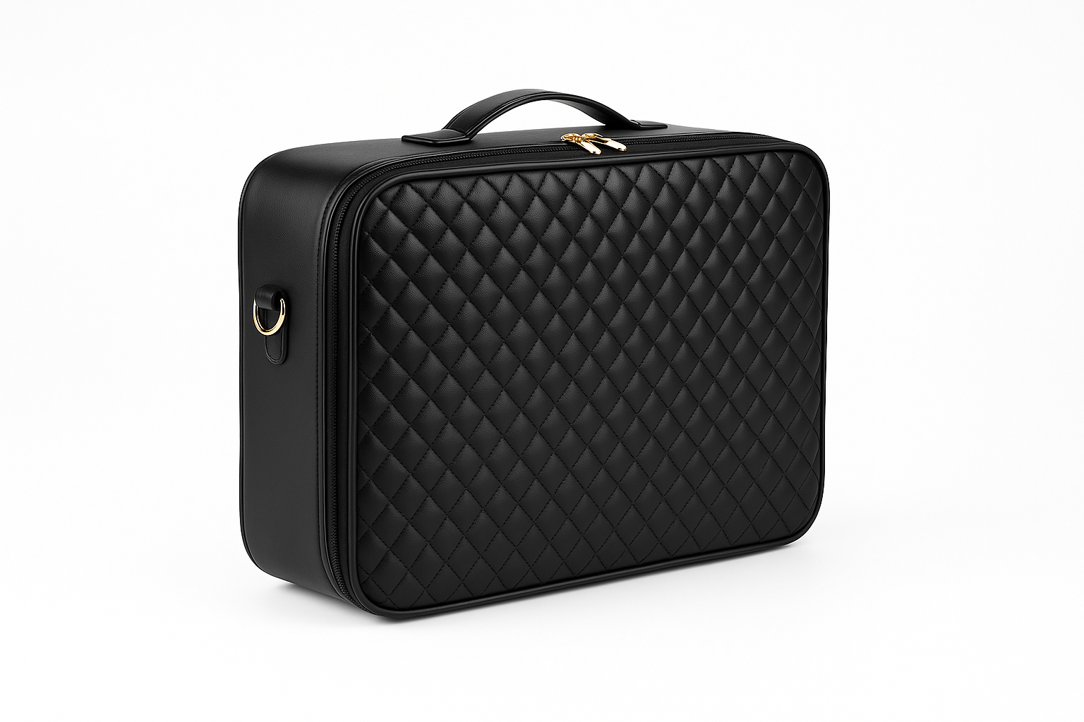 Large Premium Multi-Compartment Makeup Vanity Bag by BridalDreams®