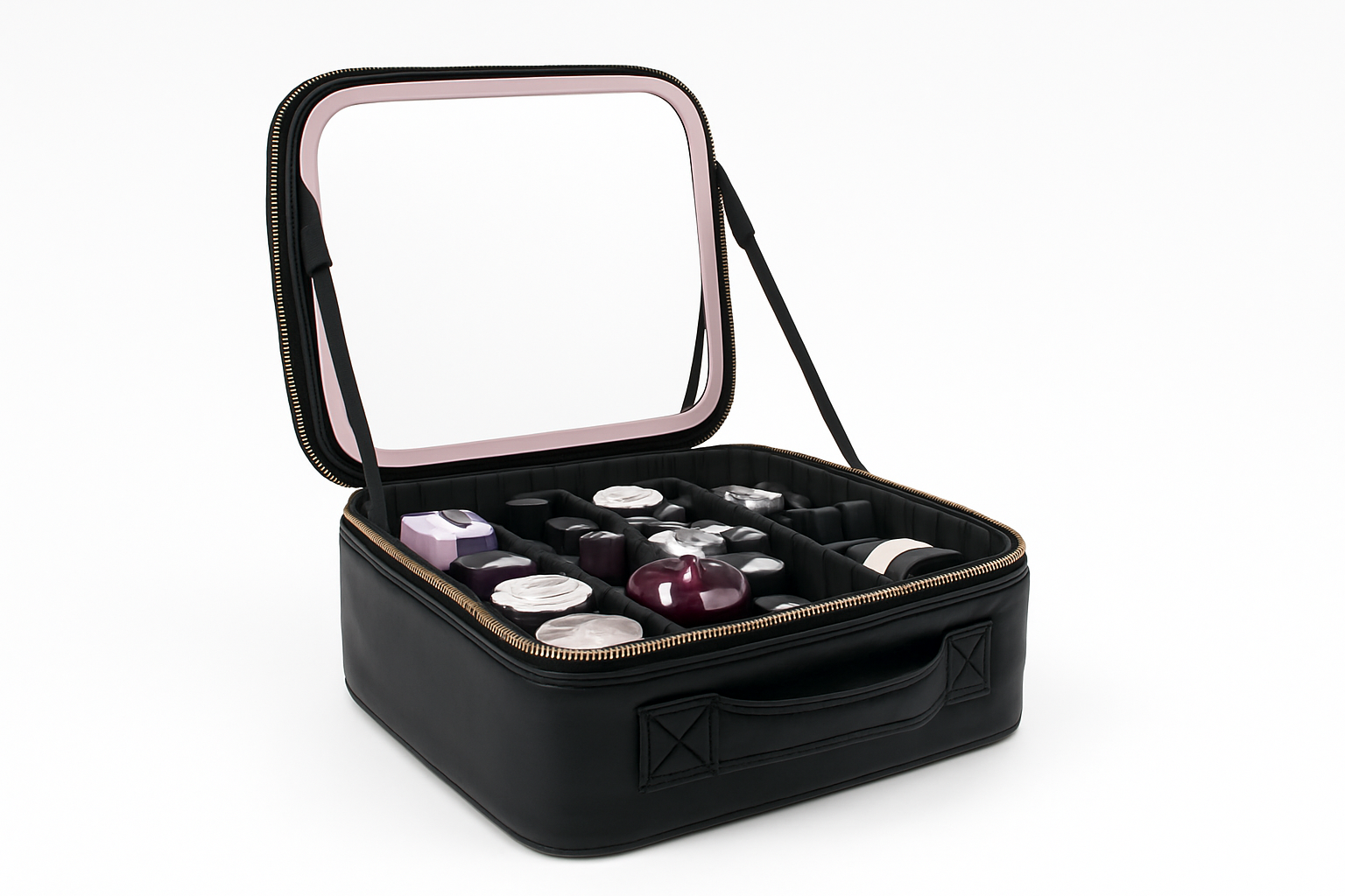 Premium Makeup Vanity Mirror Bag by BridalDreams®