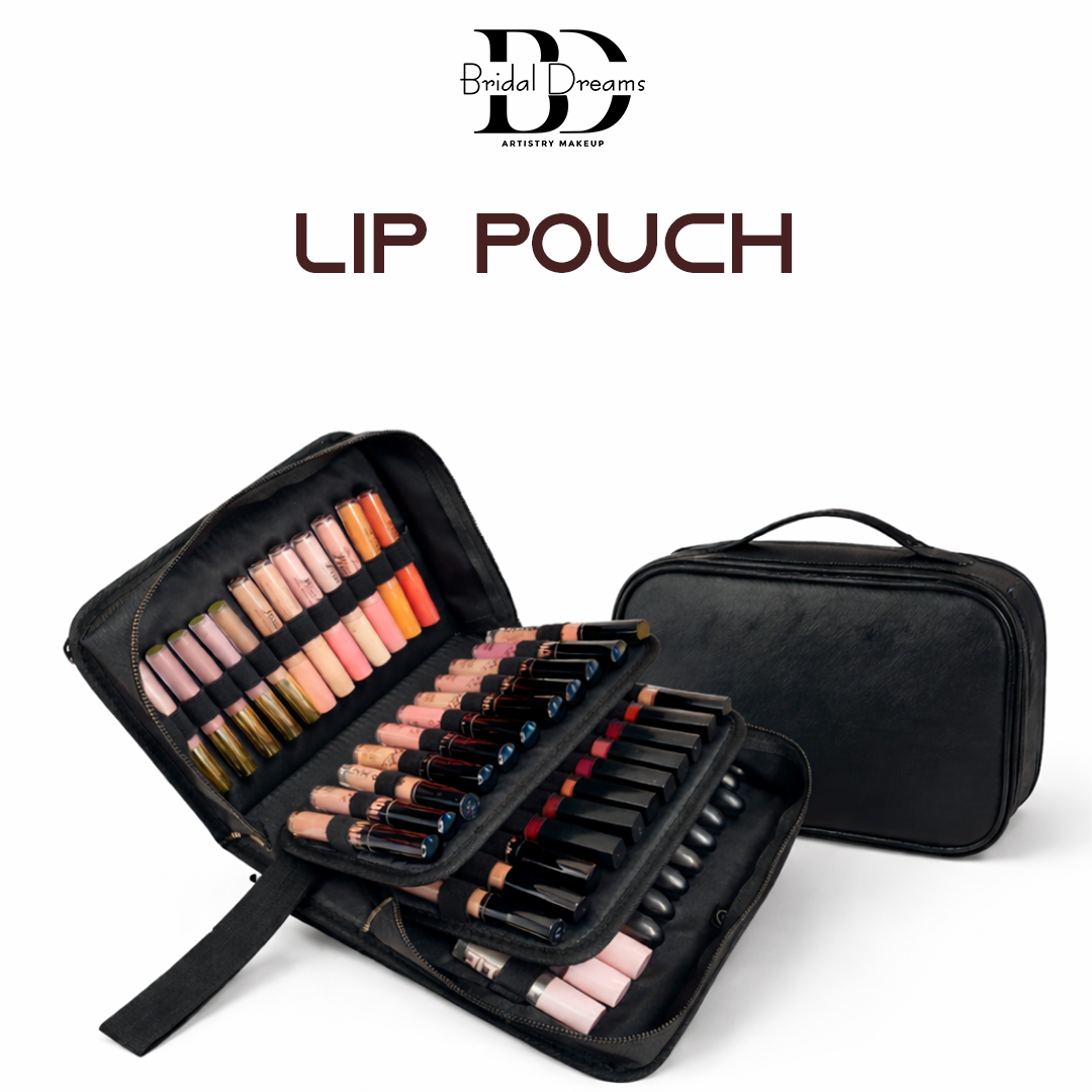 Elegant Lip Storage Pouch by BridalDreams®