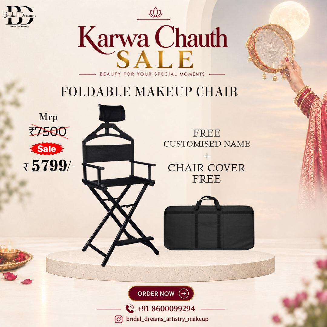 Professional Makeup Artist  Chair by BridalDreams®