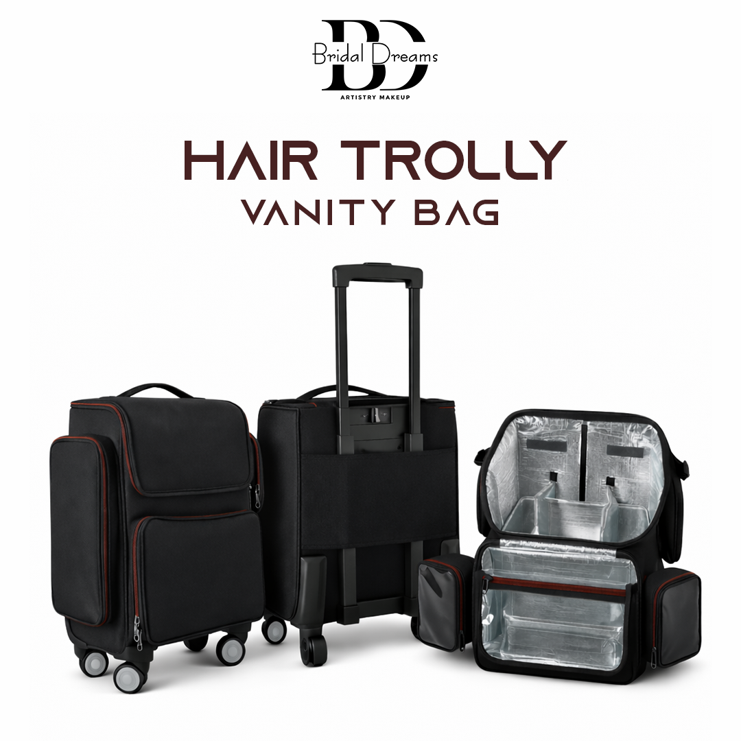 Professional Hair Styling Trolley Bag by BridalDreams®