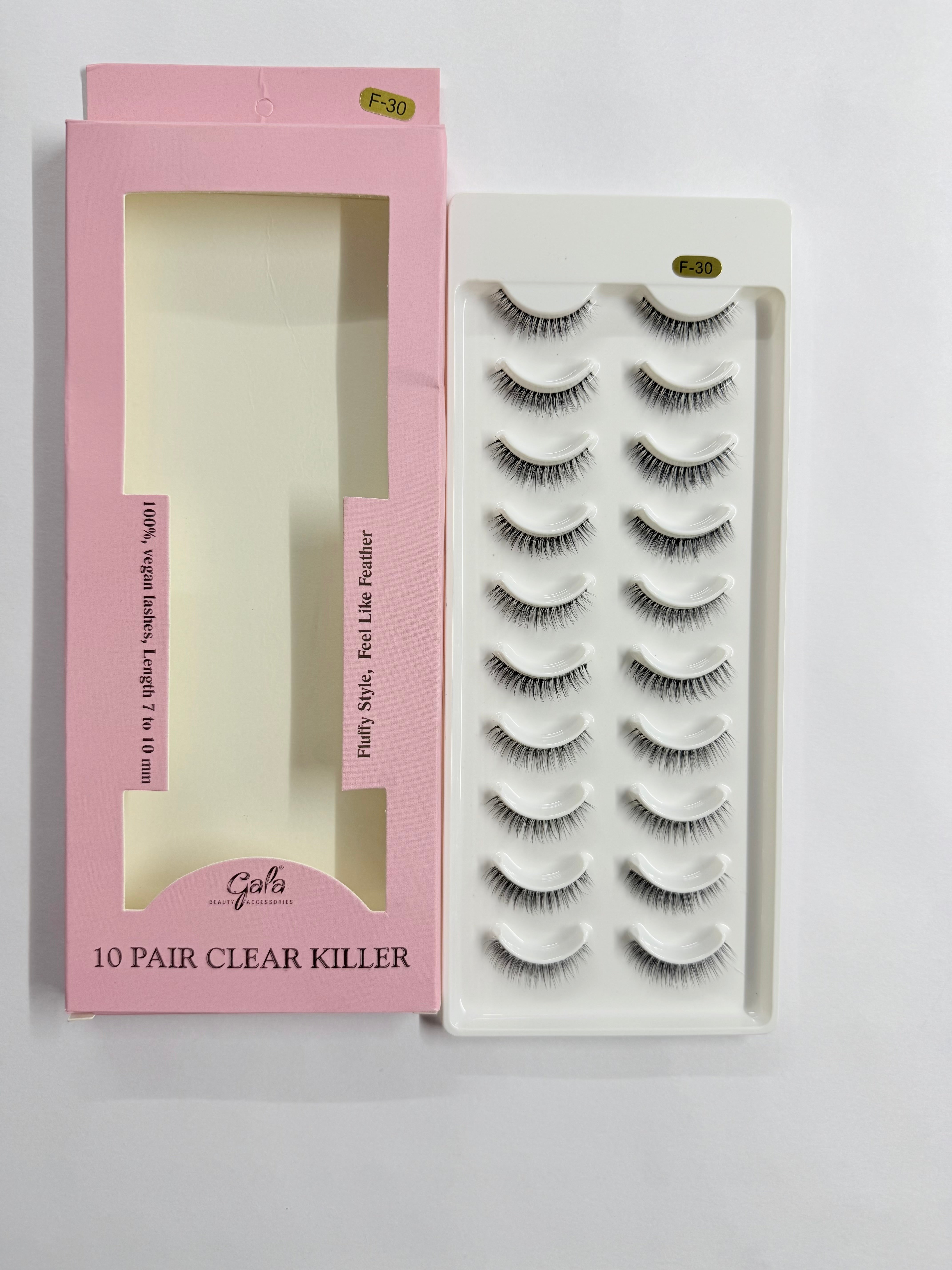 Clear Band Lashes