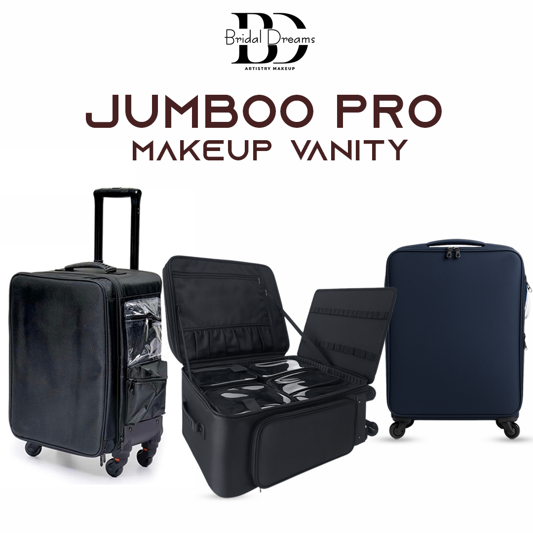 Jumbo Pro Makeup Vanity Organizer Bag by BridalDreams®