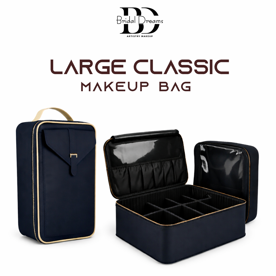 Large Classic Makeup Vanity Bag by BridalDreams®