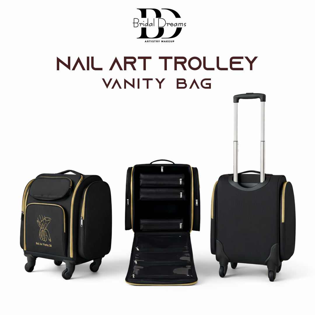Nail Art Trolley Vanity Bag by BridalDreams®