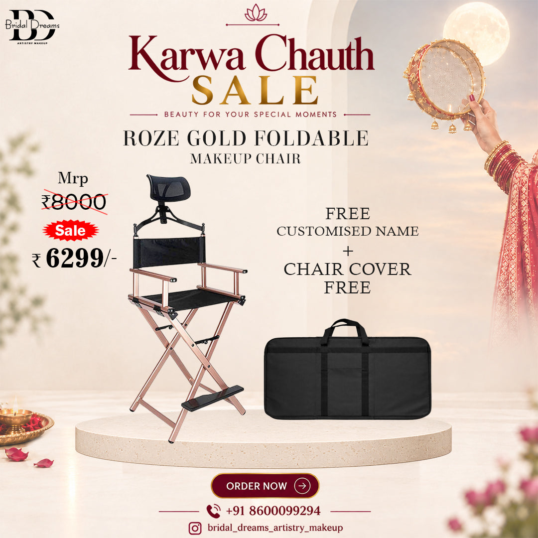 Professional Makeup Artist  Chair by BridalDreams®