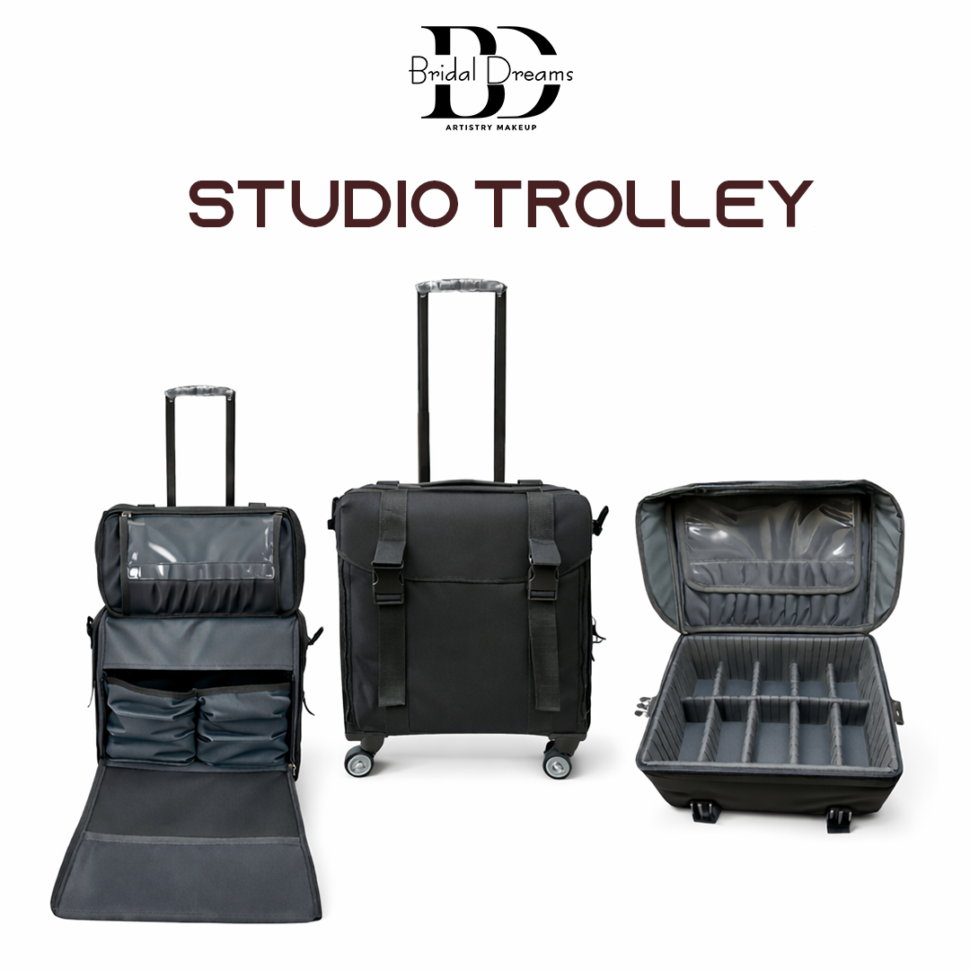Studio Pro Trolley Makeup Organizer Bag by BridalDreams®